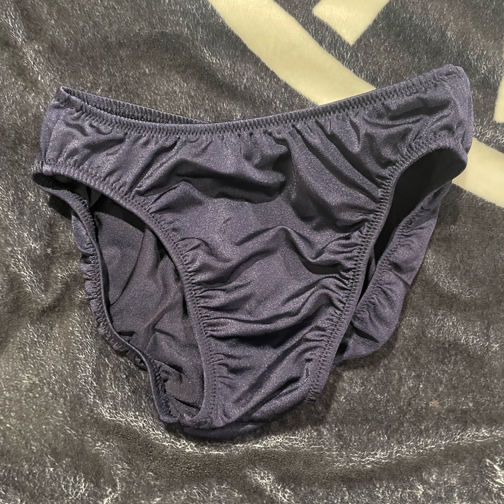 Andreas Cahling Men’s Bodybuilding Posing Trunks Navy Sz Small